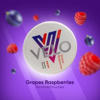 VELO (вата в шайбе) - Raspberry grape (Малина-Виноград)